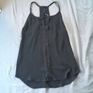 Ro & De Black Cutout Camisole